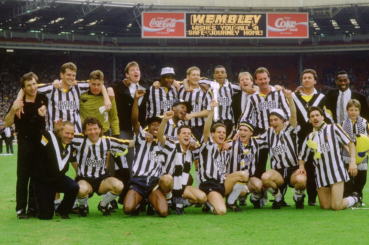 Notts County Home Shirt 1989 / 1991 Large + Patches