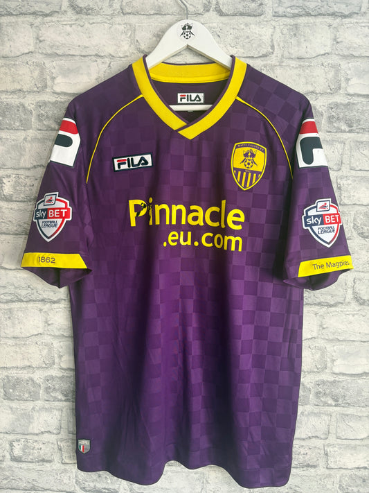 Notts County Away Shirt 2013 / 2014 Large