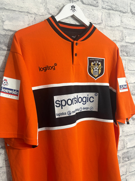 Notts County Away Shirt 2000 / 2001 XL