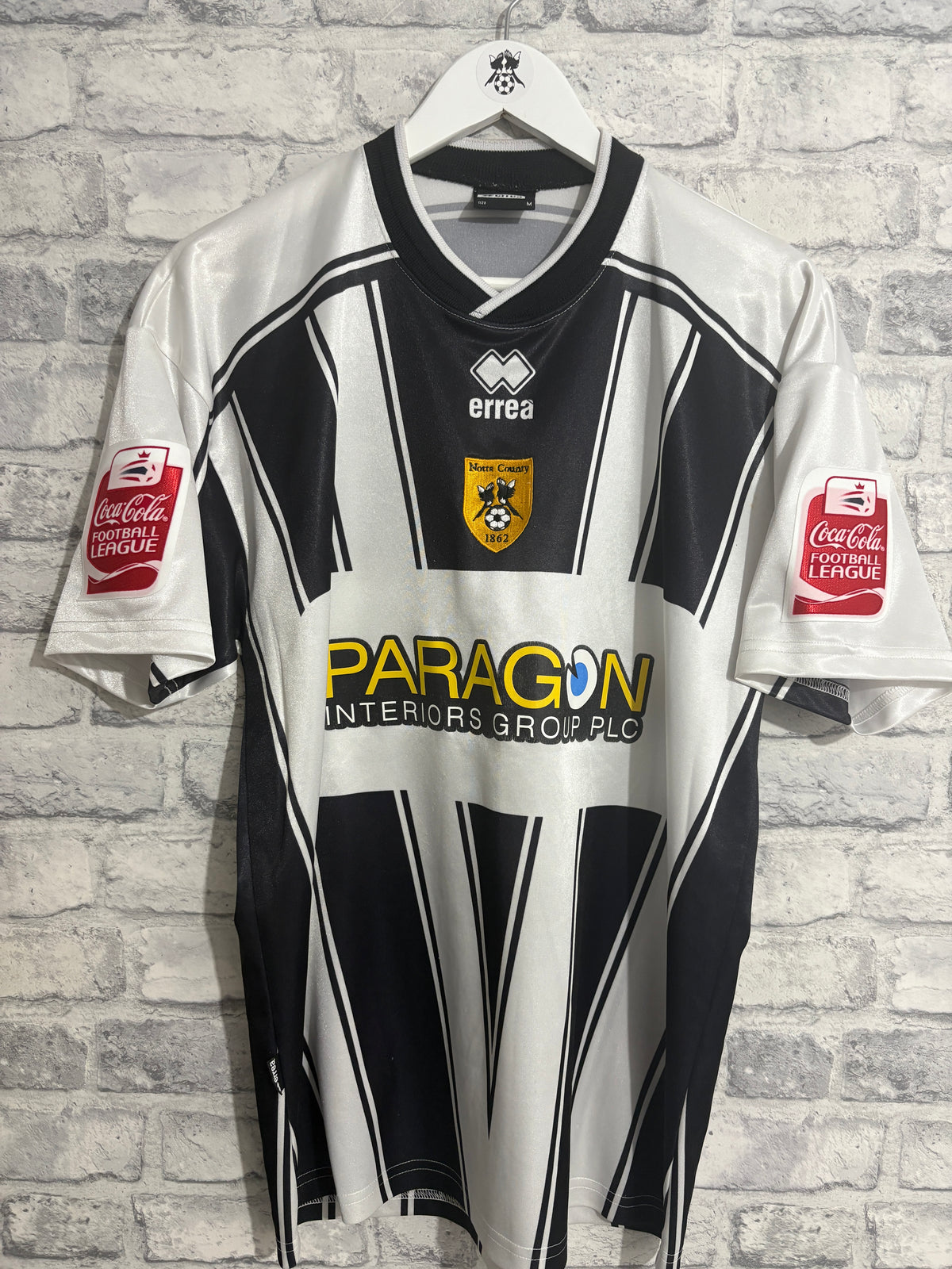 Notts County Home Shirt 2004 / 2005 Medium