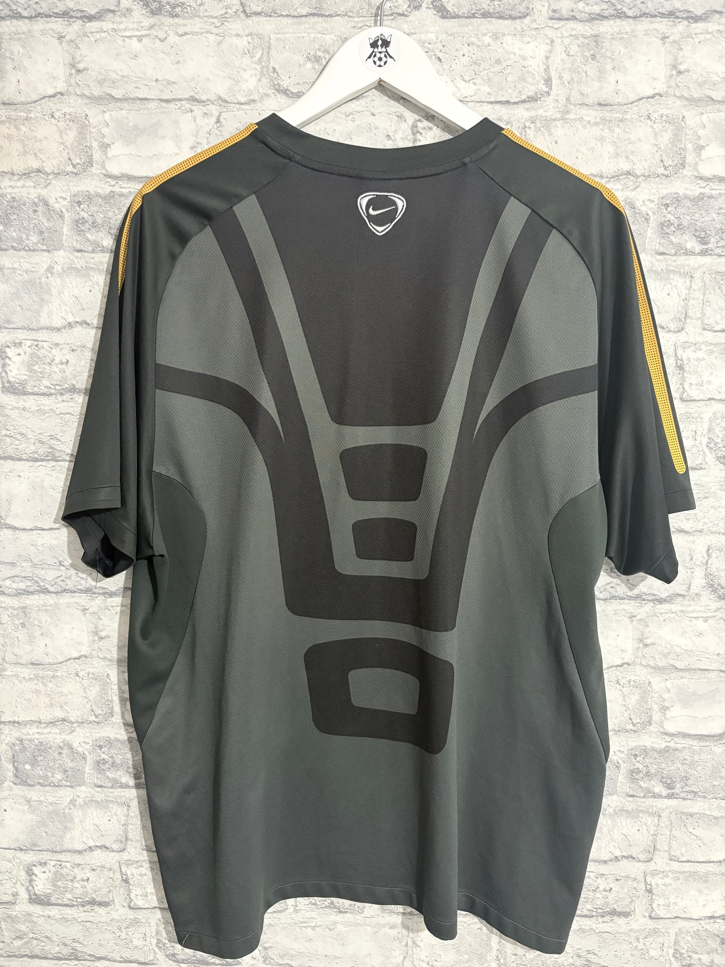 Notts County Nike Training T Shirt Black XL