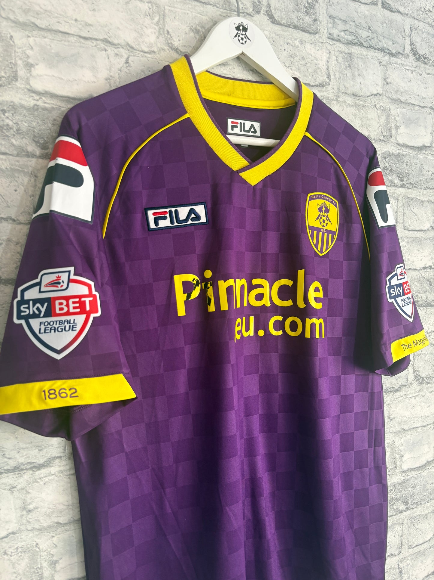 Notts County Away Shirt 2013 / 2014 Large
