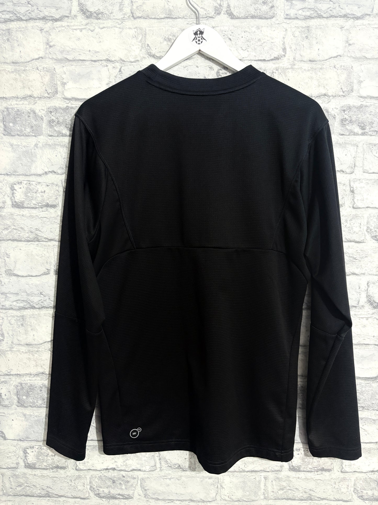 Notts County Puma Training Sweatshirt Black Small