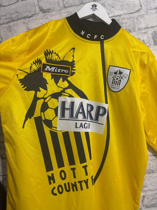 Notts County Away Shirt 1995 / 1996 Large