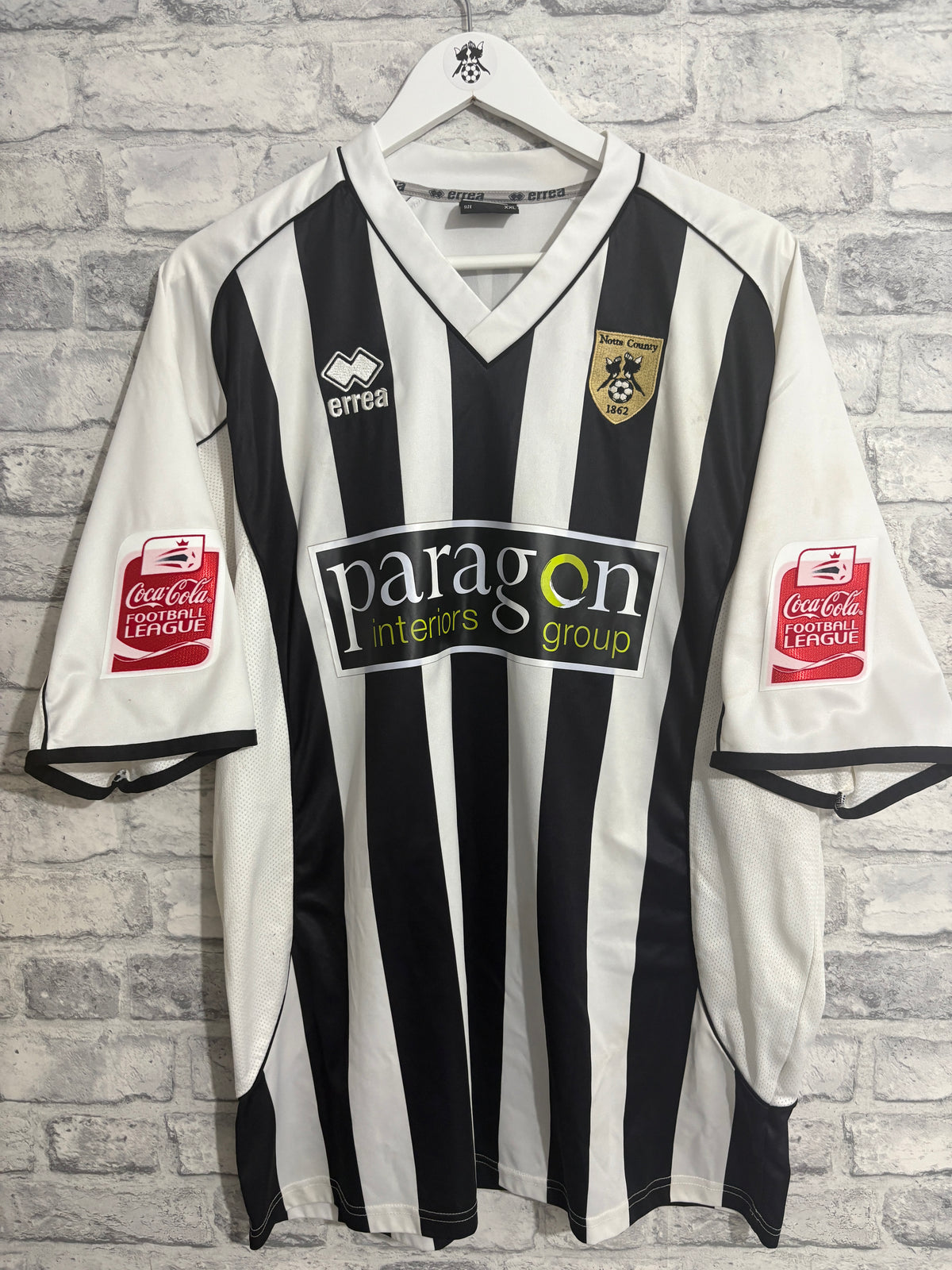 Notts County Home Shirt 2005 / 2006 XXL BAUDET