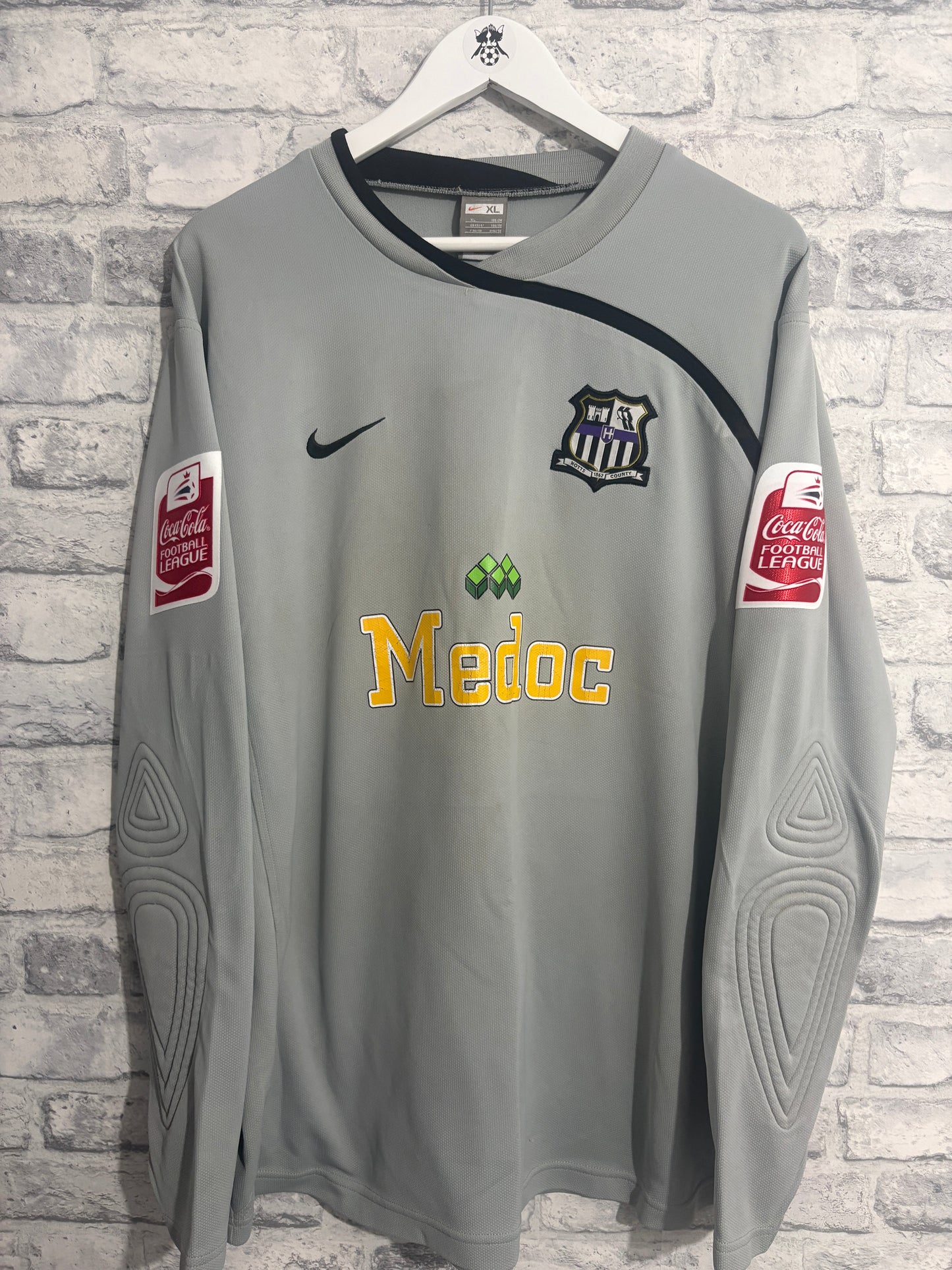 Notts County Goalkeeper Shirt 2009 / 2010 Nike XL