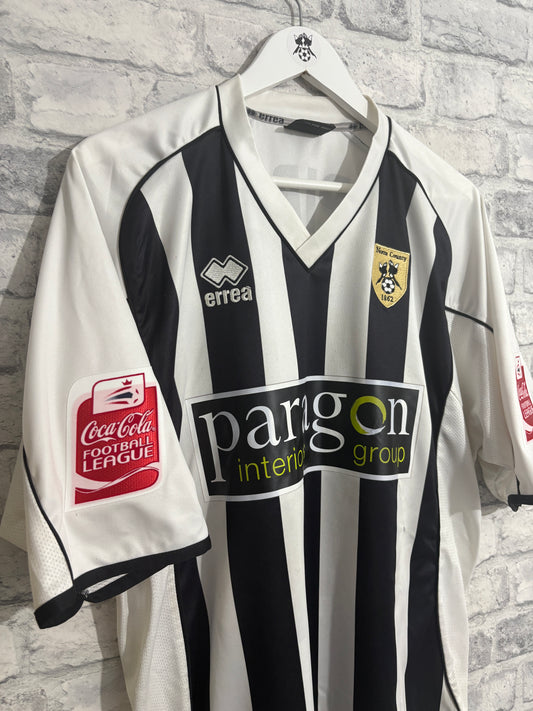 Notts County Home Shirt 2005 / 2006 XXL PIPE
