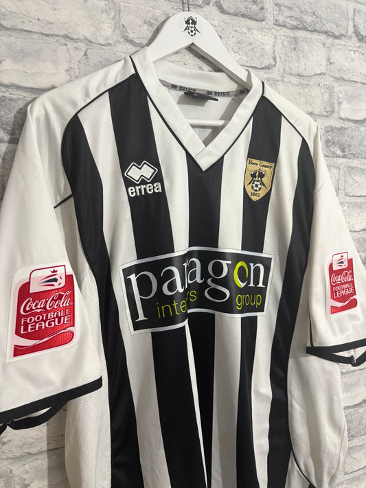 Notts County Home Shirt 2005 / 2006 XXL BAUDET