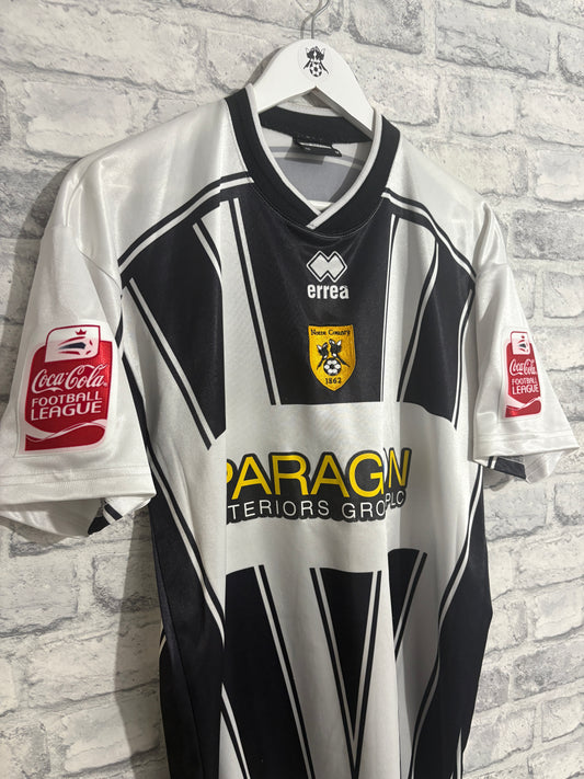 Notts County Home Shirt 2004 / 2005 Medium