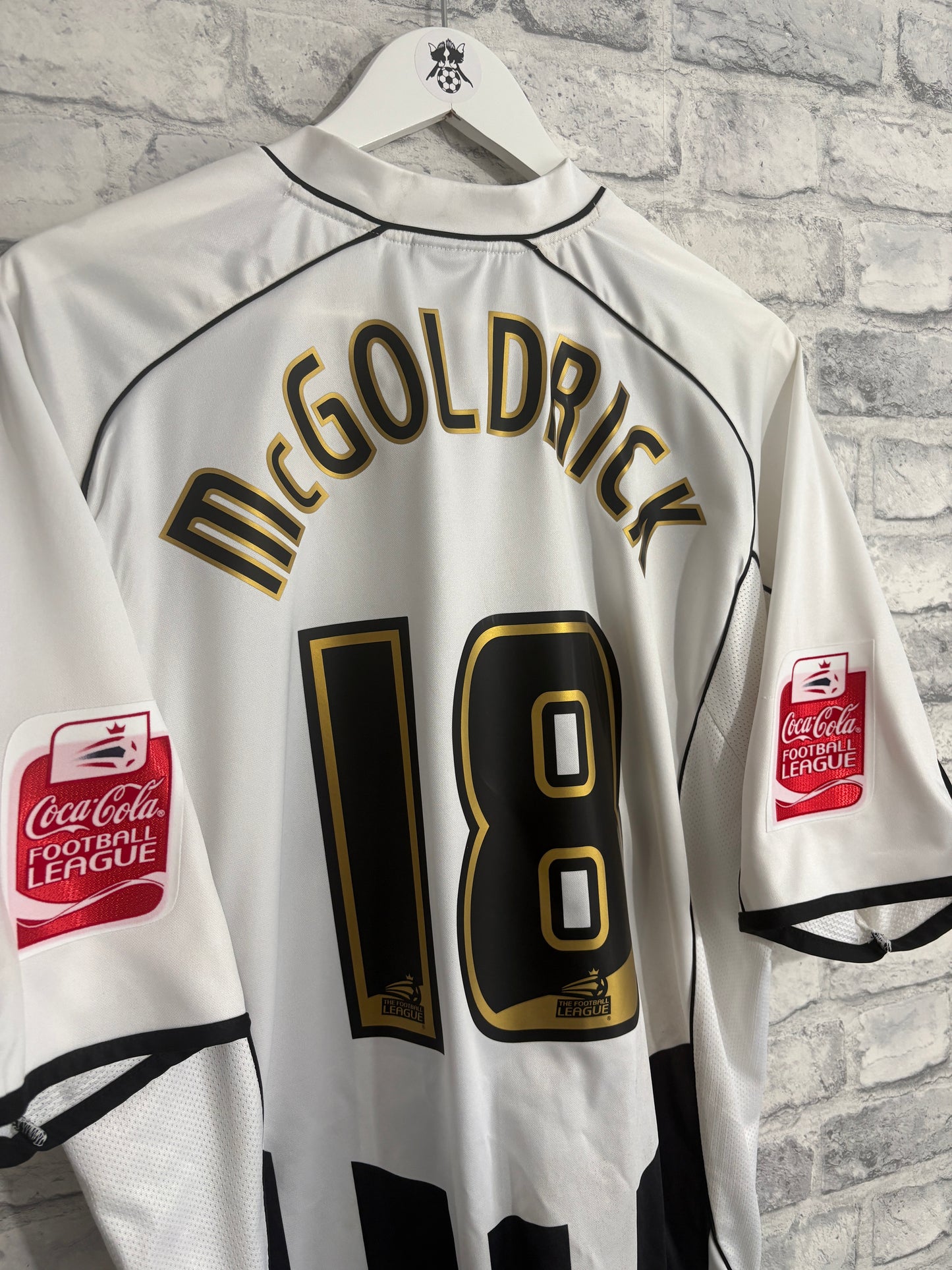 Notts County Home Shirt 2005 / 2006 XXL McGoldrick