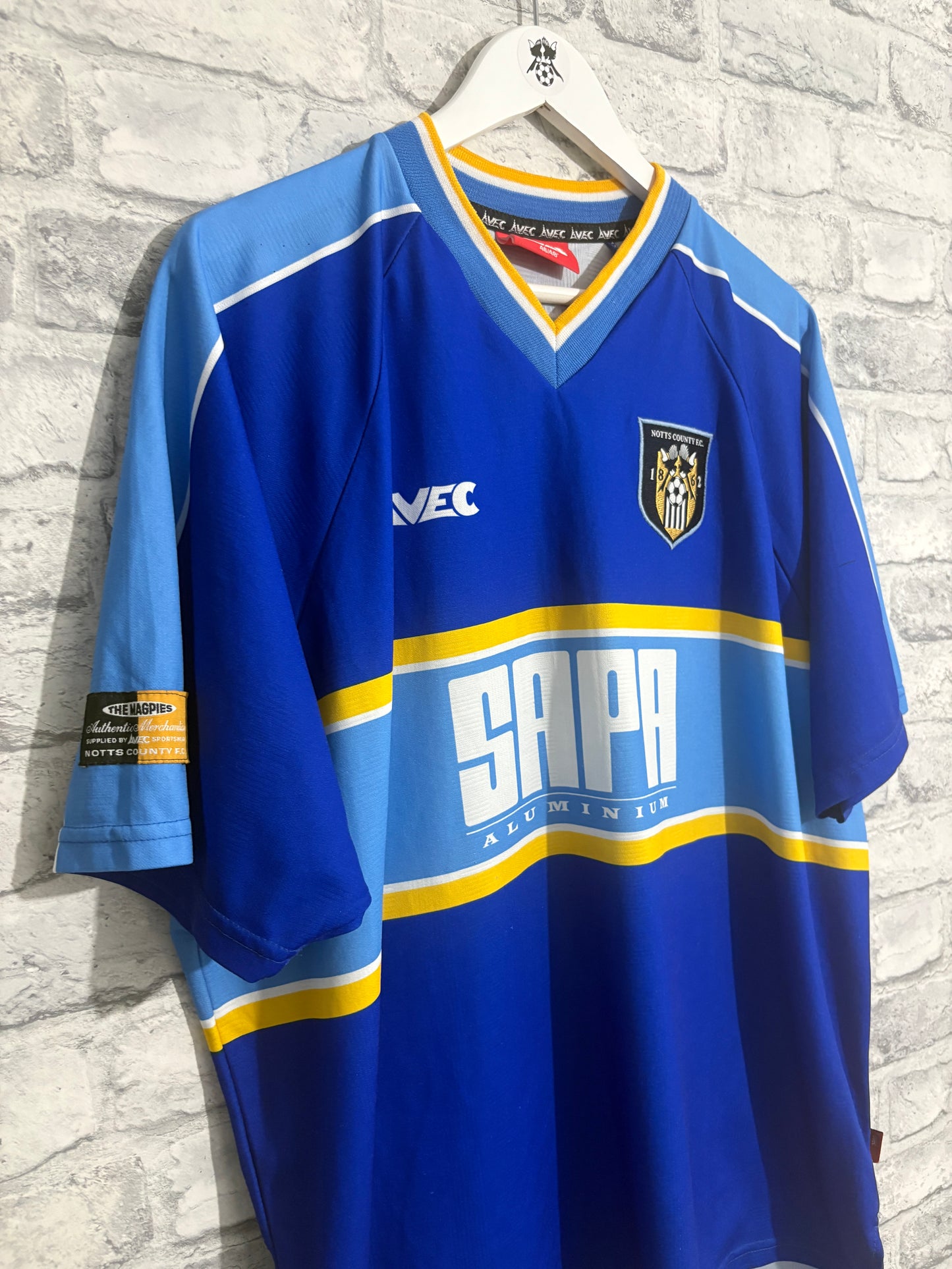 Notts County Away Shirt 1999 / 2000 XL