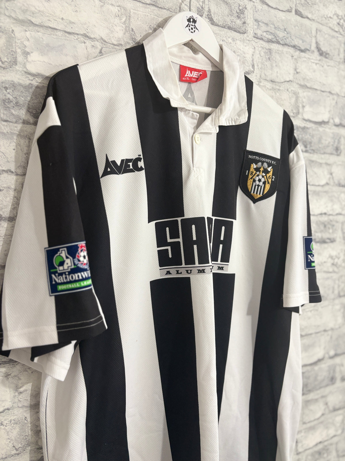 Notts County Home Shirt 1997 / 1998 XL