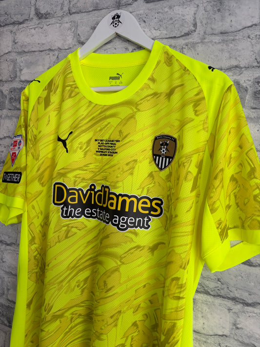 Notts County GK Goalkeeper Shirt 2025 / 2026 Play Off Final XL