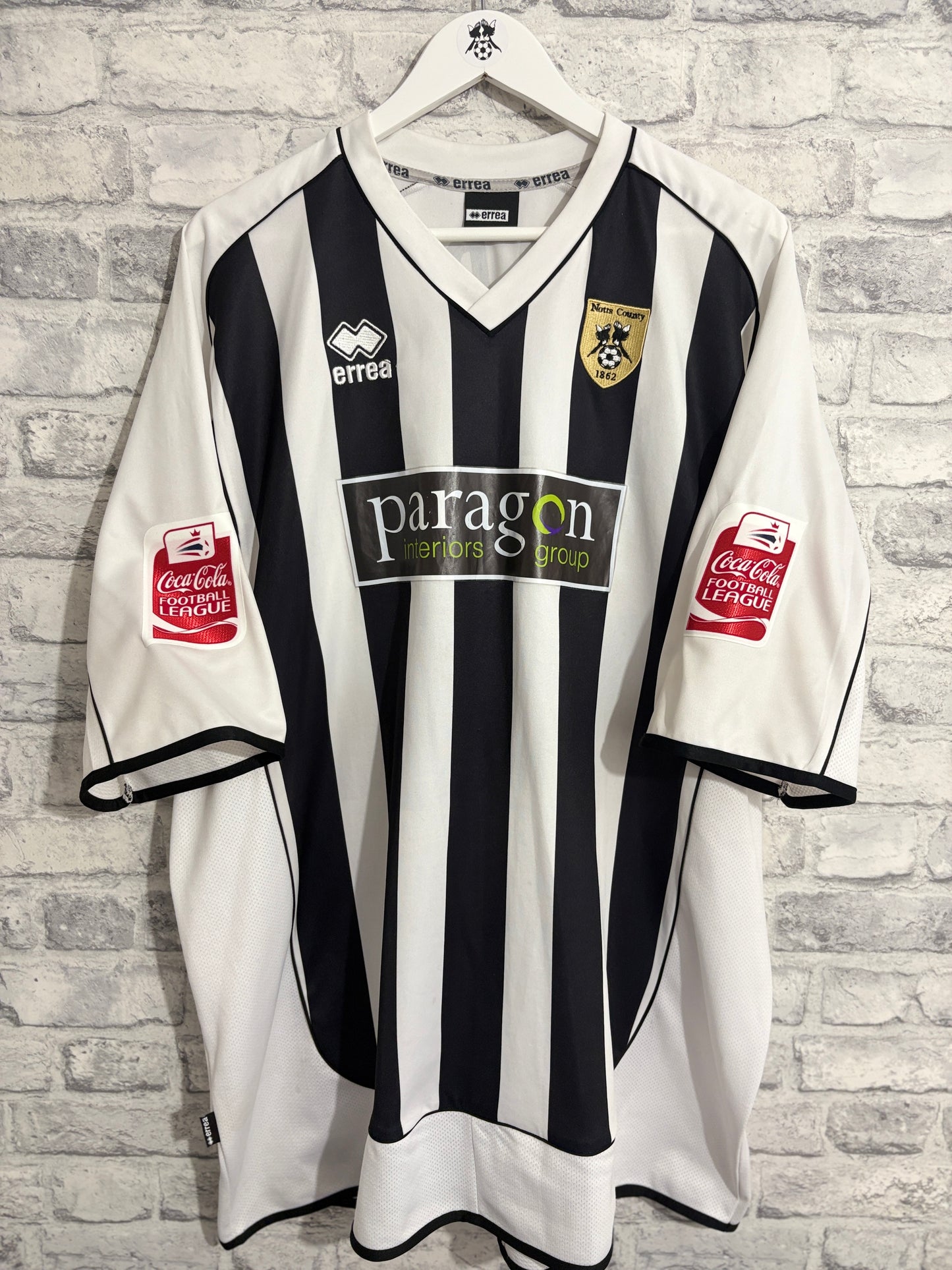 Notts County Home Shirt 2005 / 2006 5XL