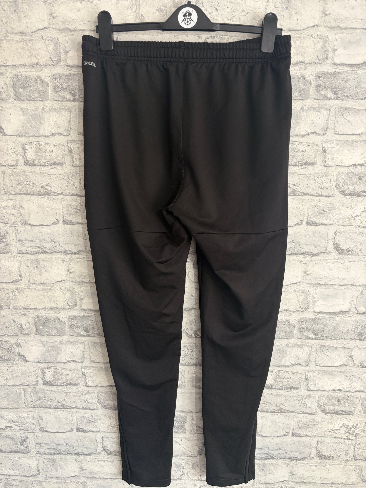 Notts County Puma Tracksuit Bottoms Black Medium