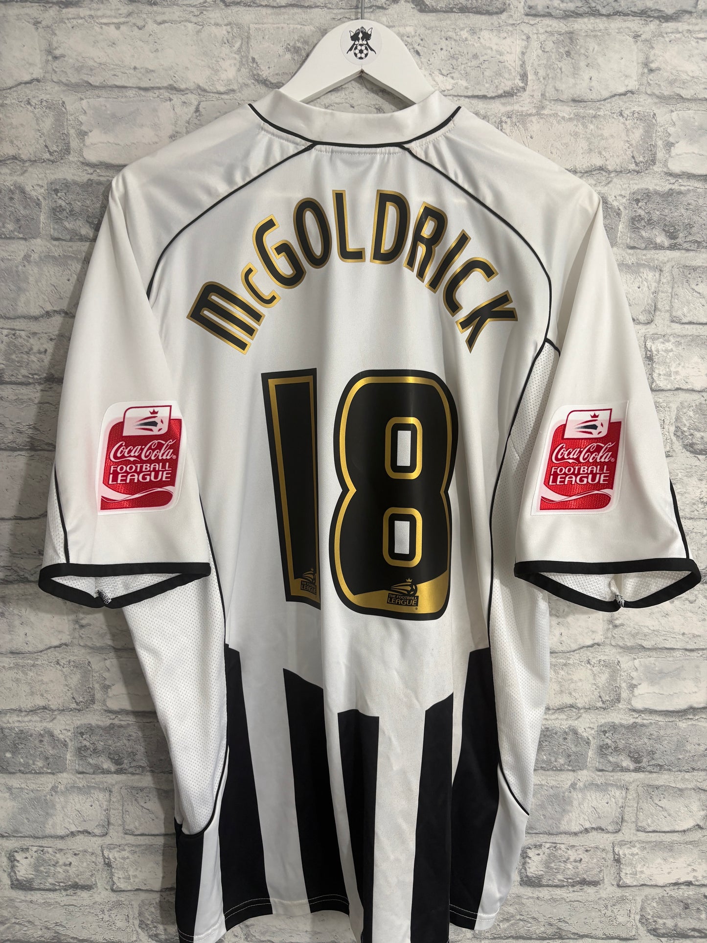 Notts County Home Shirt 2005 / 2006 XXL McGoldrick