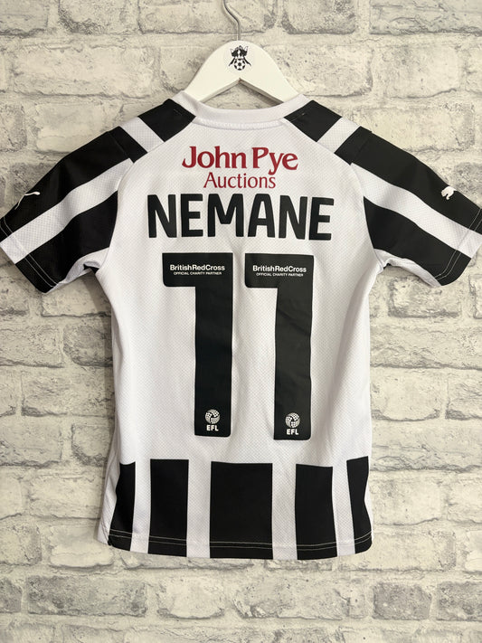 Notts County Home Shirt 2023 / 2024 Kids 9-10 years