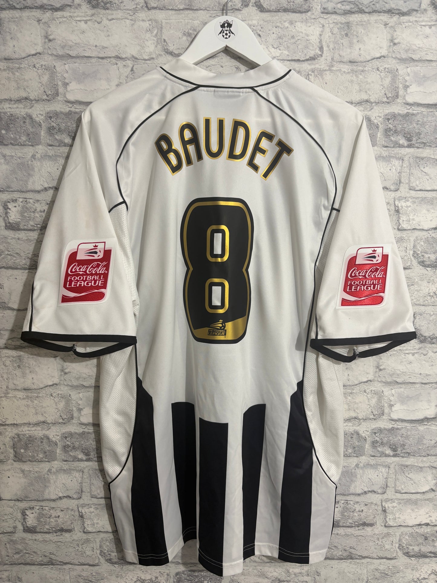 Notts County Home Shirt 2005 / 2006 XXL BAUDET