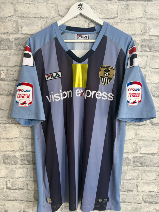 Notts County Away Shirt 2011 / 2012 v Juventus XXL