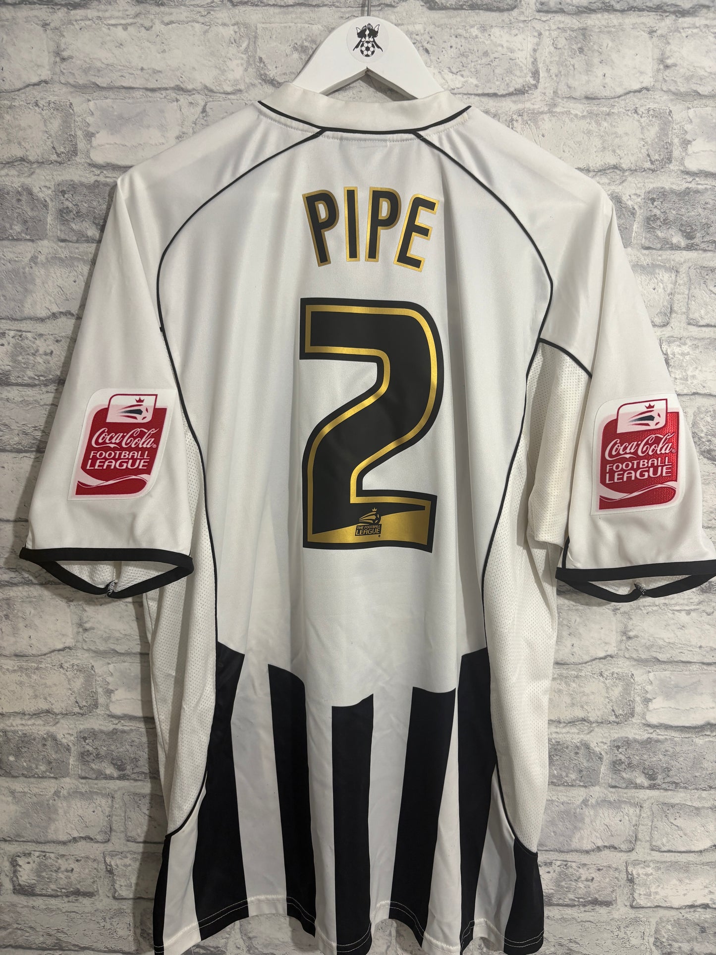 Notts County Home Shirt 2005 / 2006 XXL PIPE