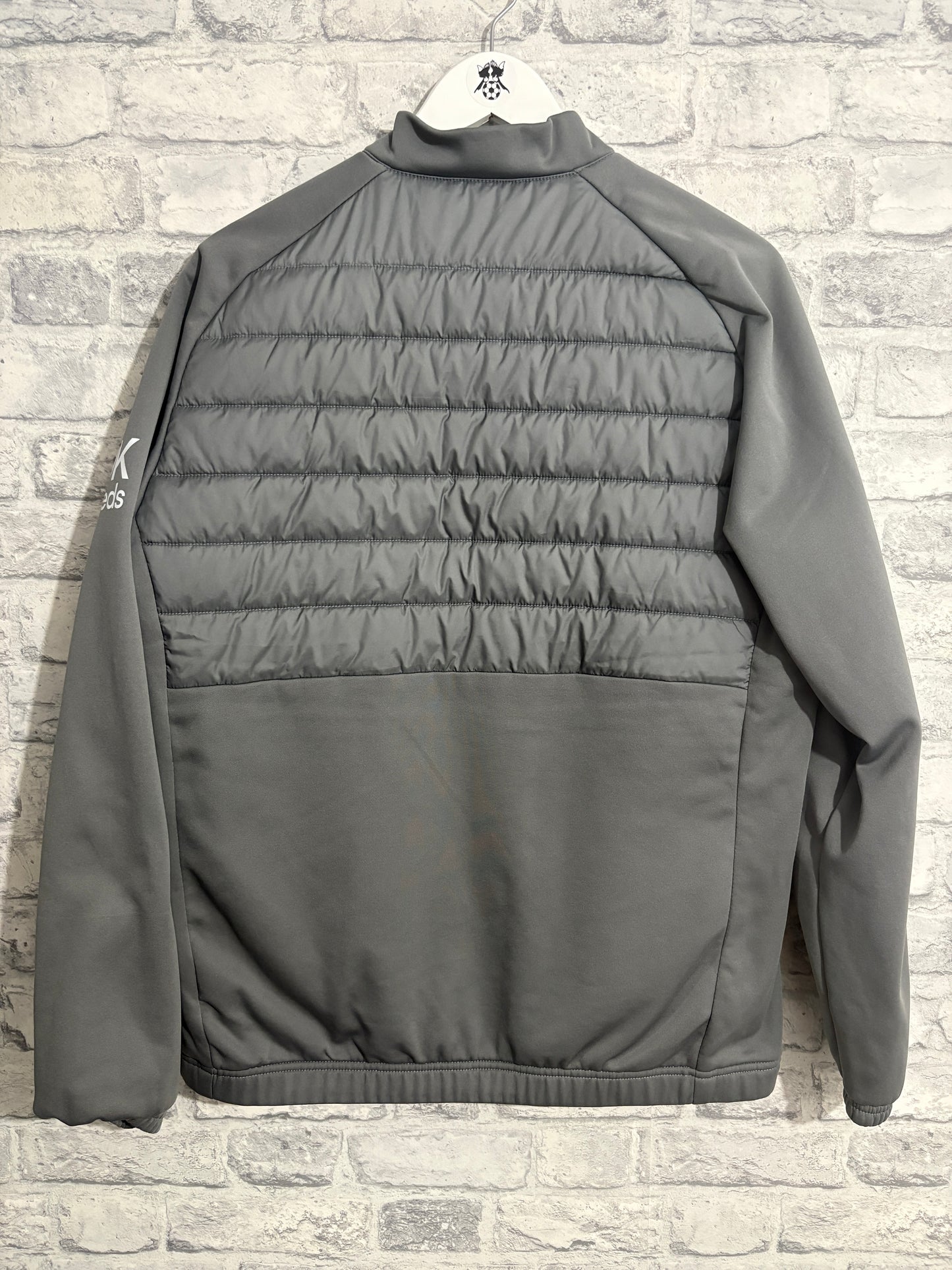 Notts County Puma Hybrid Jacket Coat Grey Medium