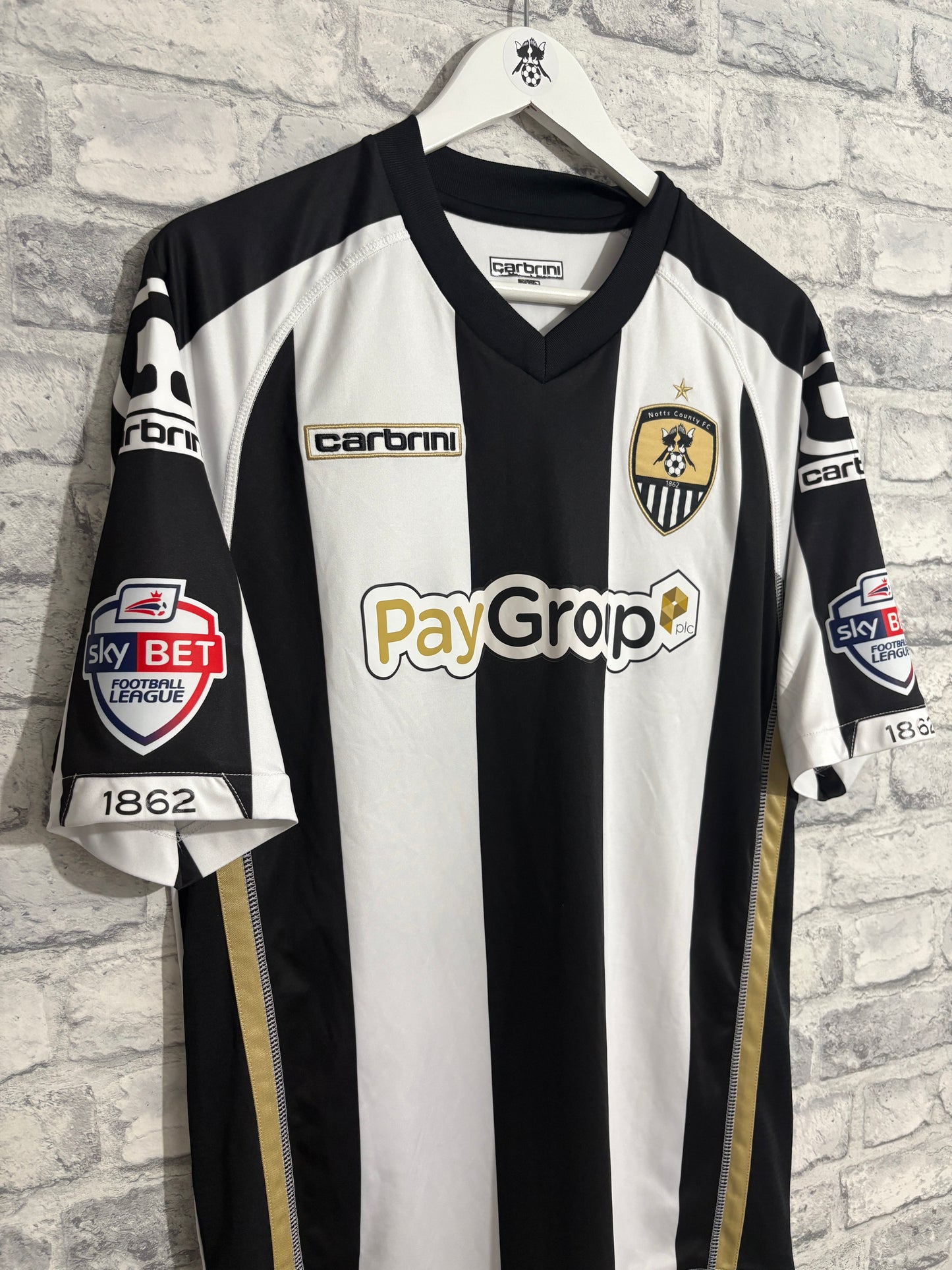 Notts County Home Shirt 2014 / 2015 Large