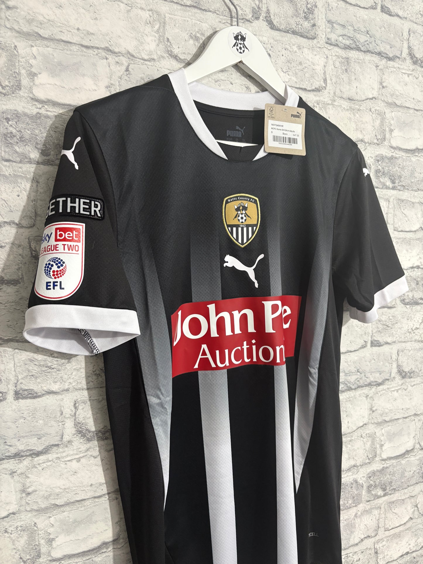 Notts County Home Shirt 2024 / 2025 Small (New)