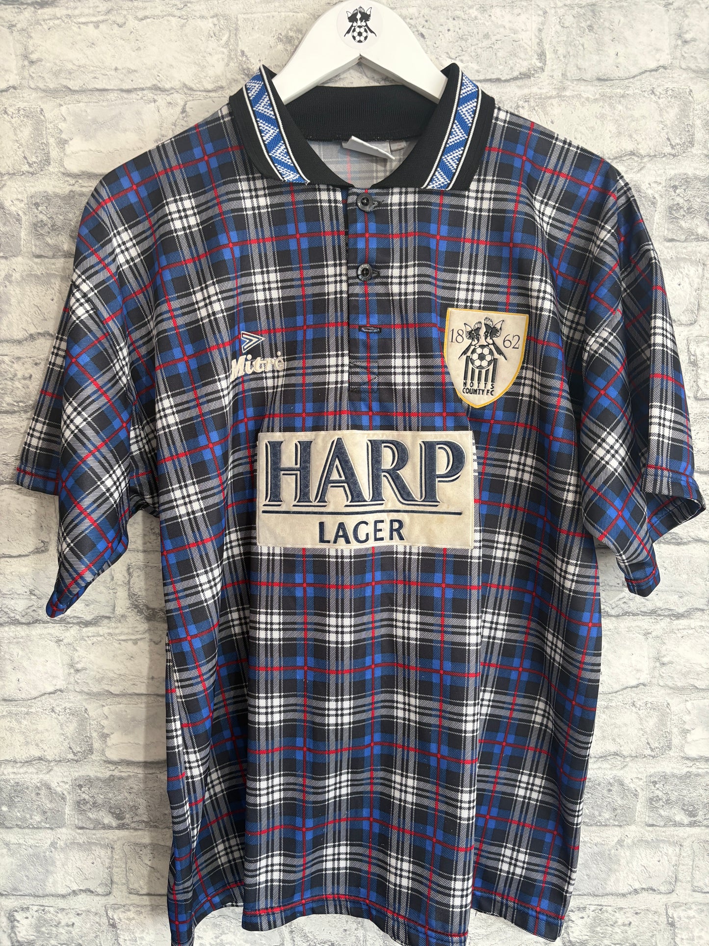 Notts County Away Shirt 1994 / 1995 Large