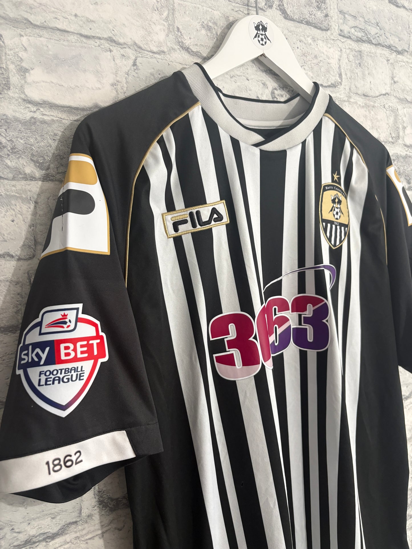Notts County Home Shirt 2013 / 2014 Large