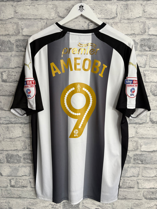 Notts County Home Shirt 2017 / 2018 XXL