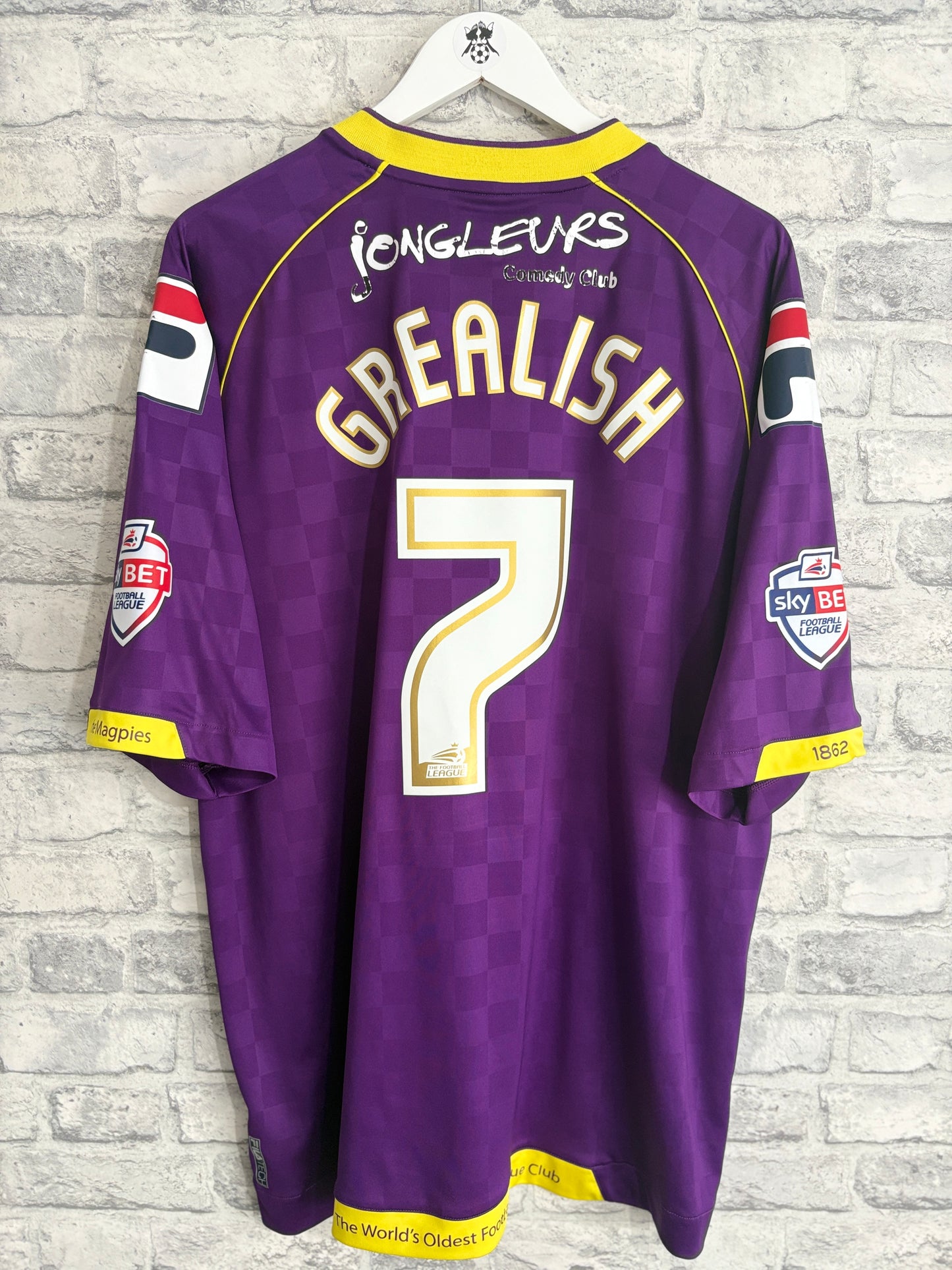 Notts County Away Shirt 2013 / 2014 3XL