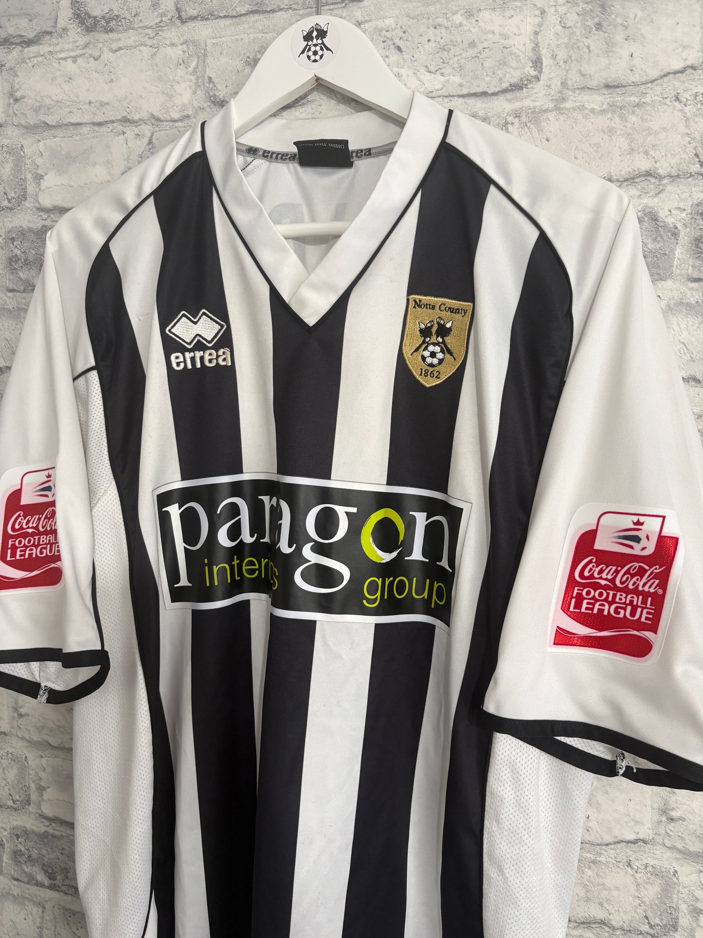Notts County Home Shirt 2005 / 2006 XXL McGoldrick