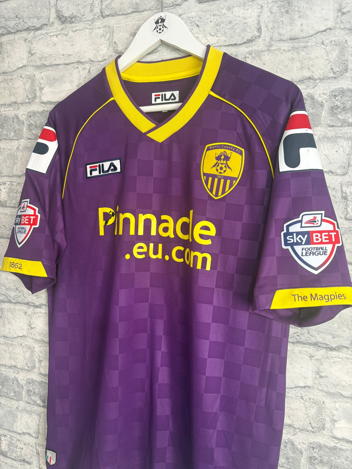 Notts County Away Shirt 2013 / 2014 Large