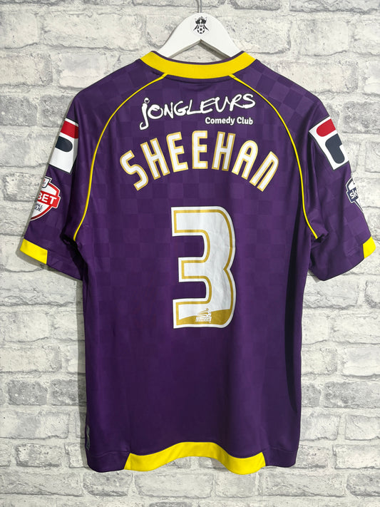 Notts County Away Shirt 2013 / 2014 Medium Match Worn Player Issue