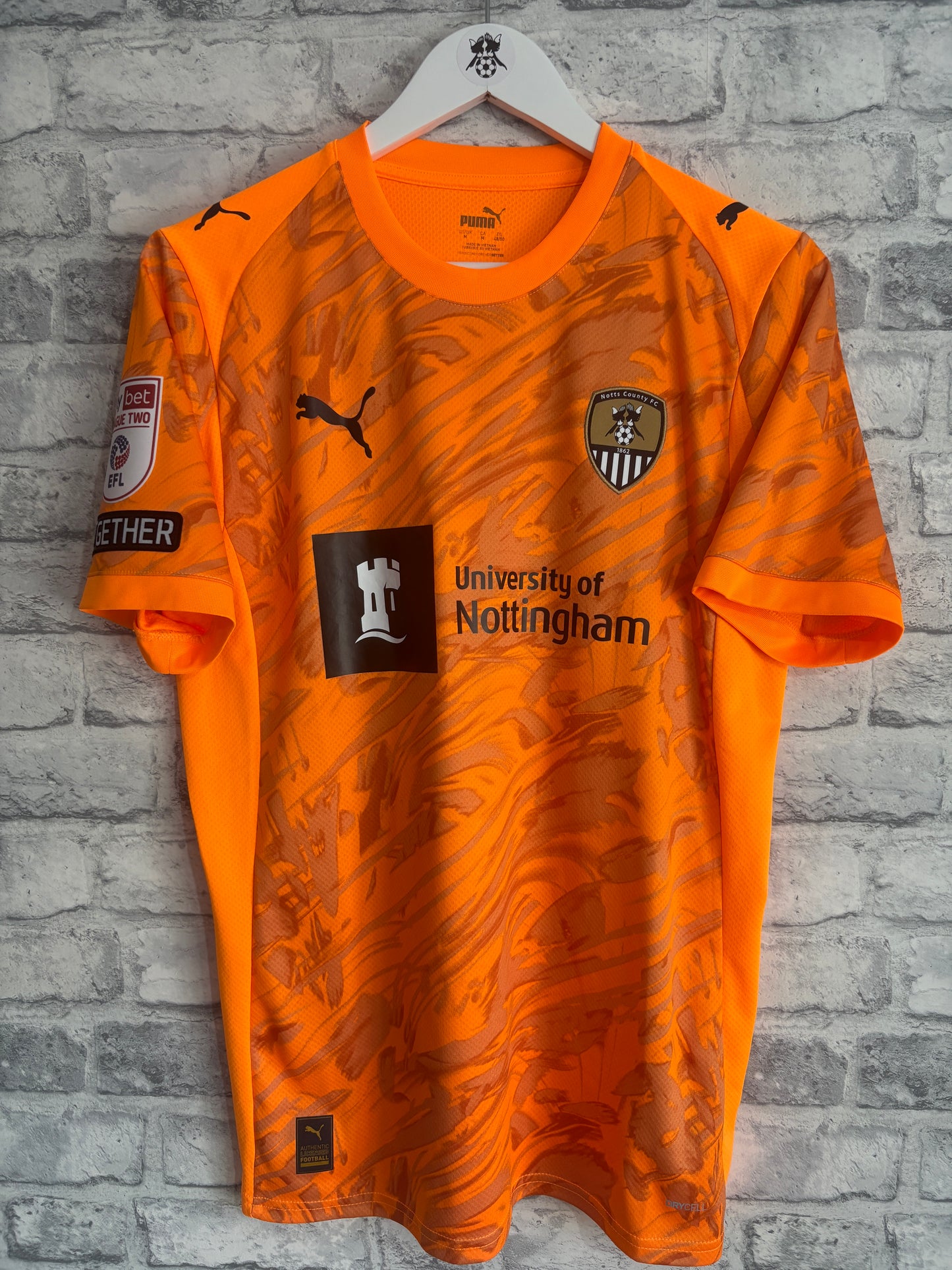 Notts County GK Goalkeeper Shirt 2025 / 2026 Medium