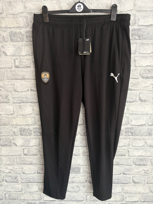 Notts County Puma Tracksuit Bottoms Black XL (NEW)