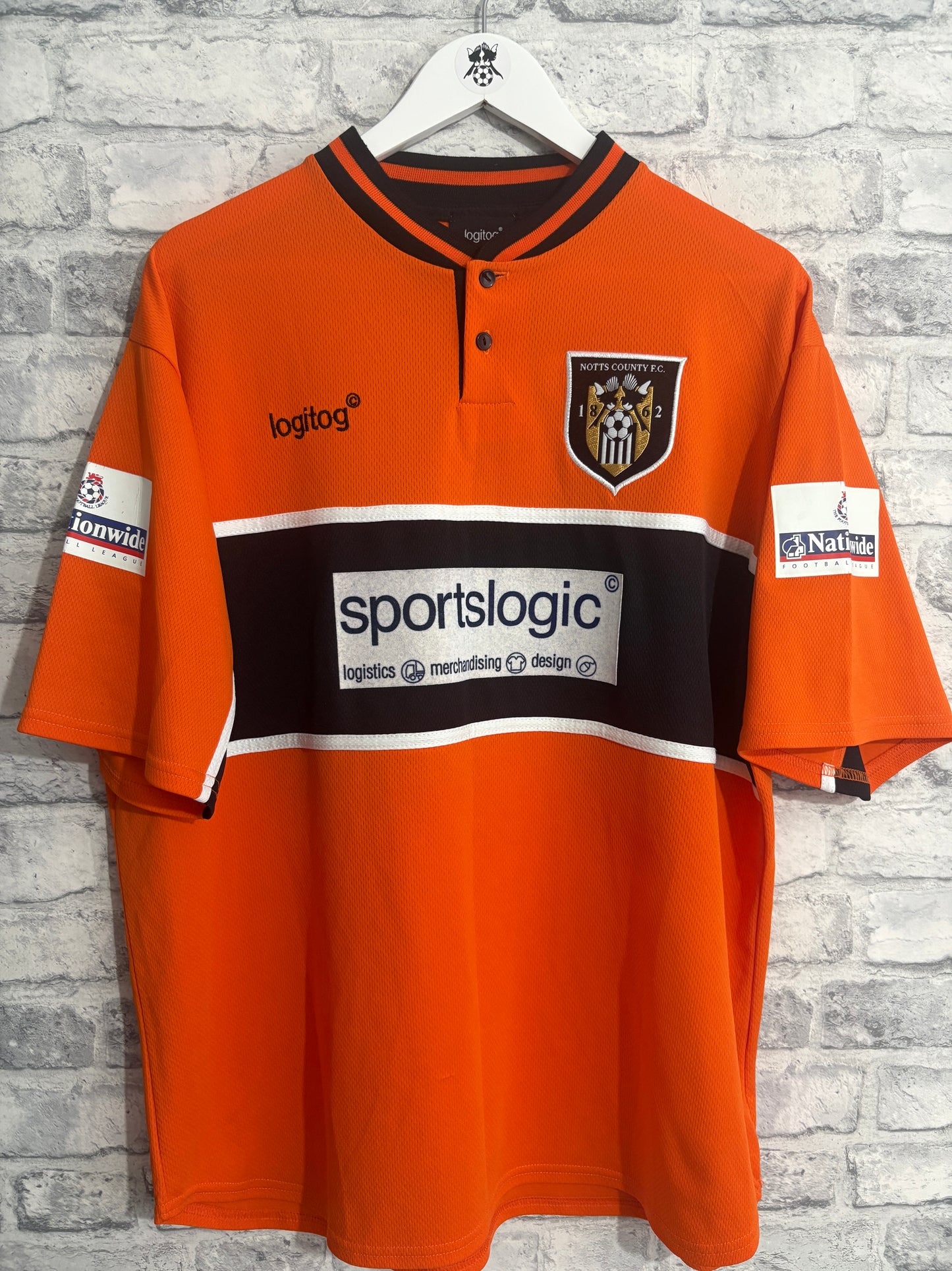 Notts County Away Shirt 2000 / 2001 XL