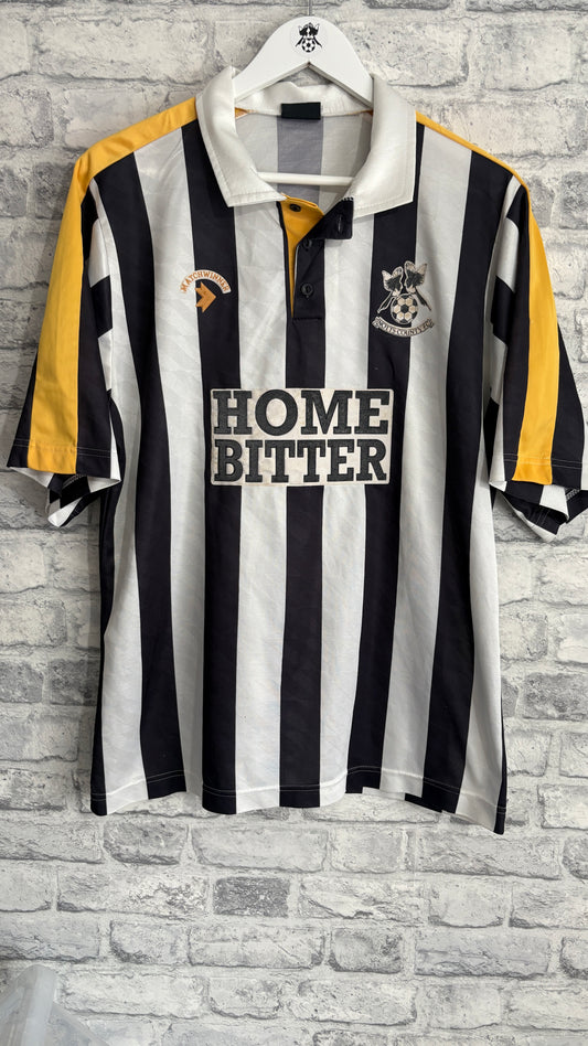 Notts County Home Shirt 1989 / 1991 Large