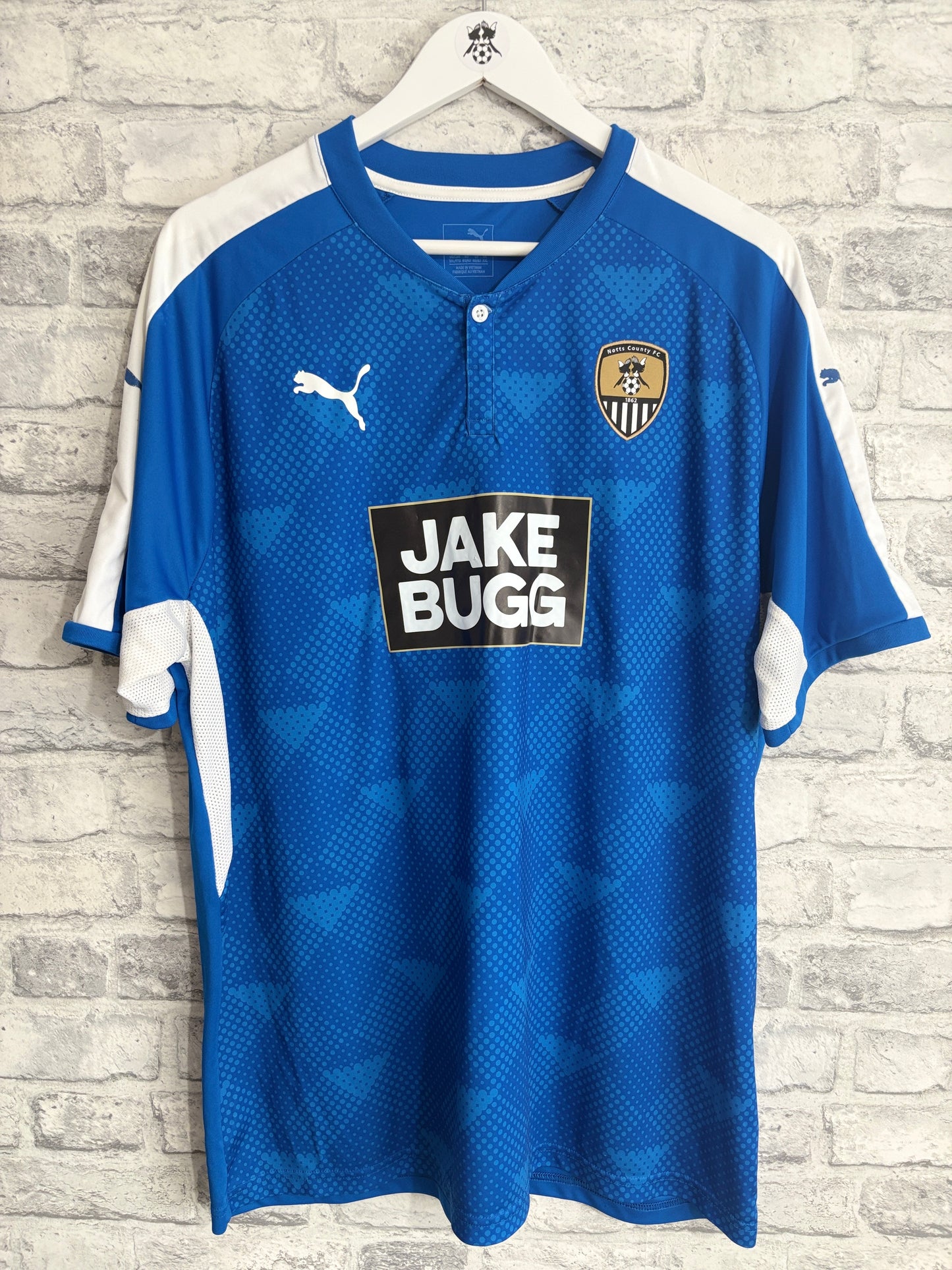 Notts County Away Shirt 2017 / 2018 XXL