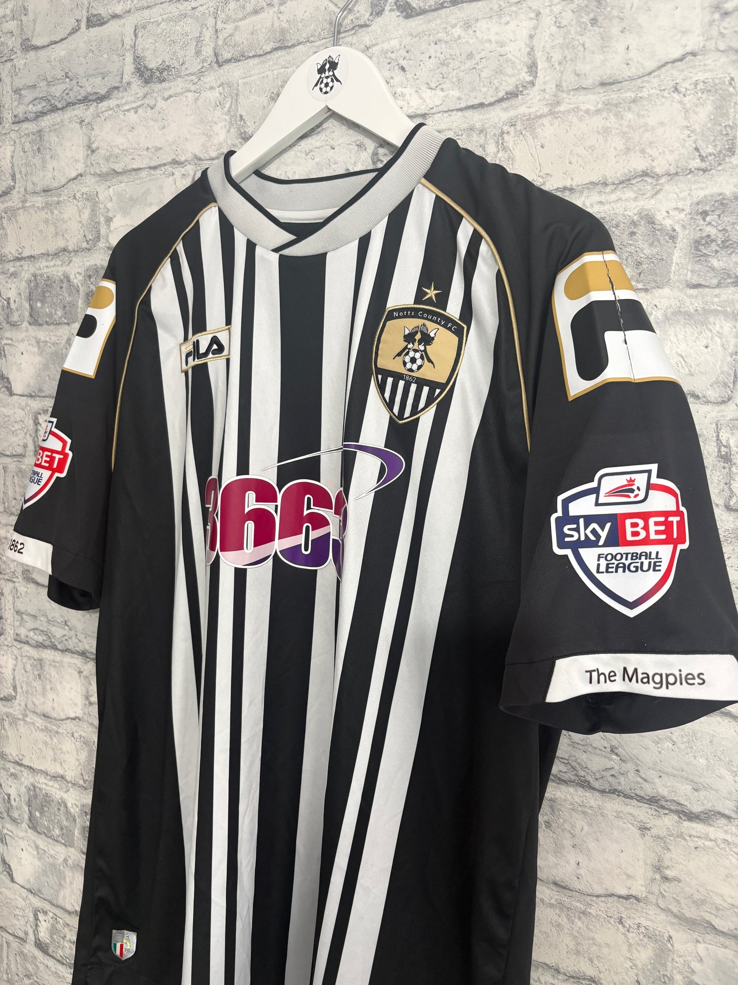Notts County Home Shirt 2013 / 2014 Large