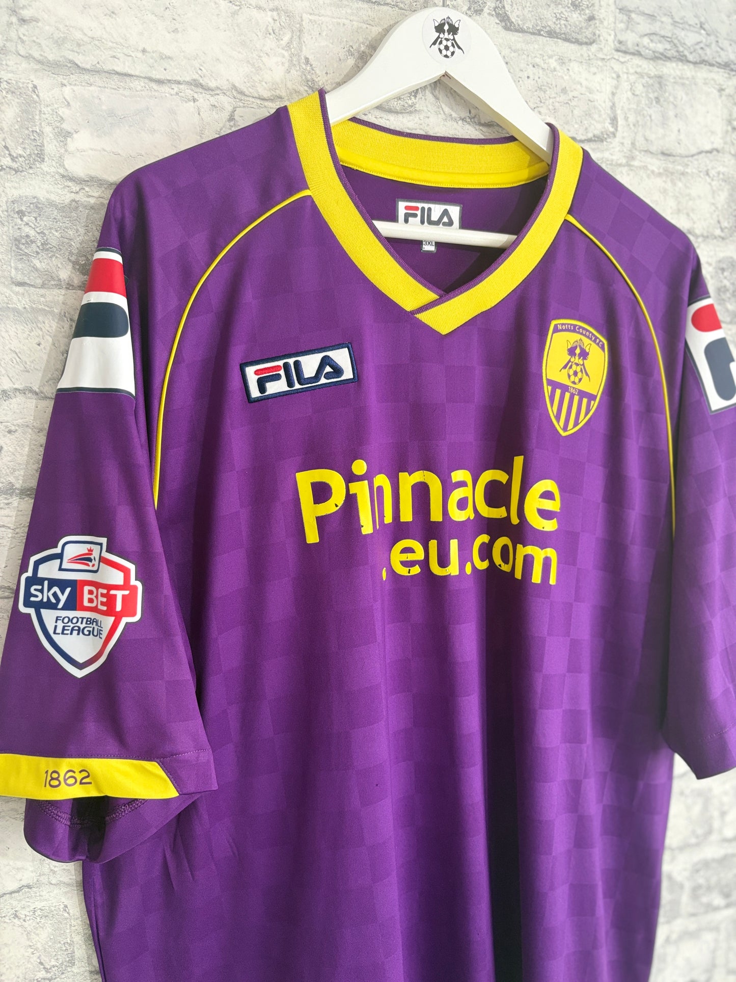 Notts County Away Shirt 2013 / 2014 3XL