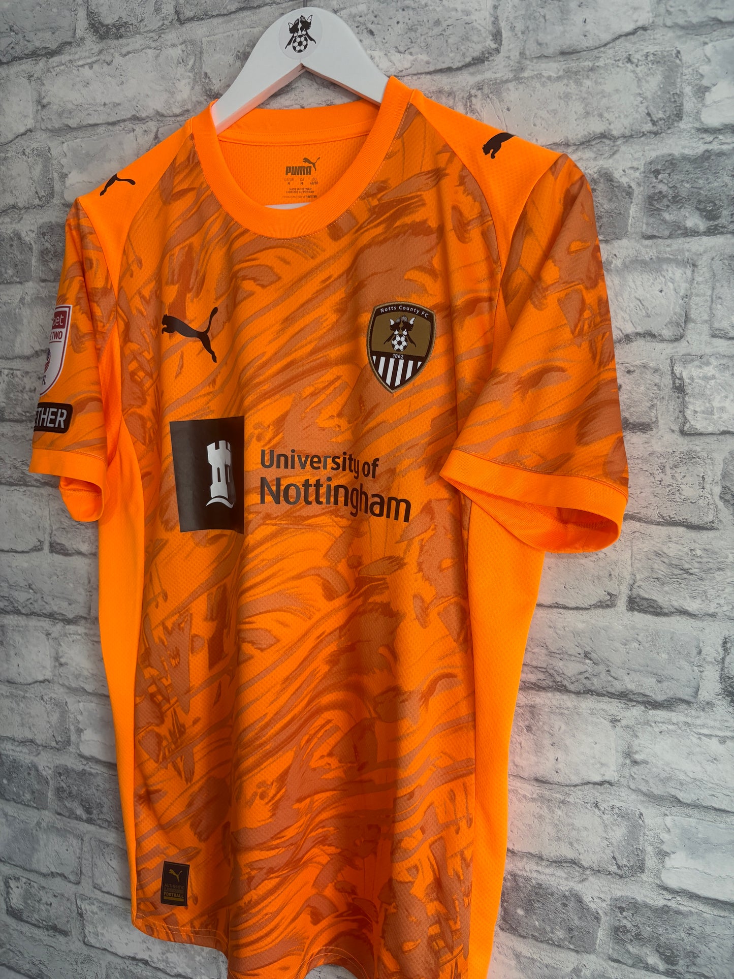 Notts County GK Goalkeeper Shirt 2025 / 2026 Medium