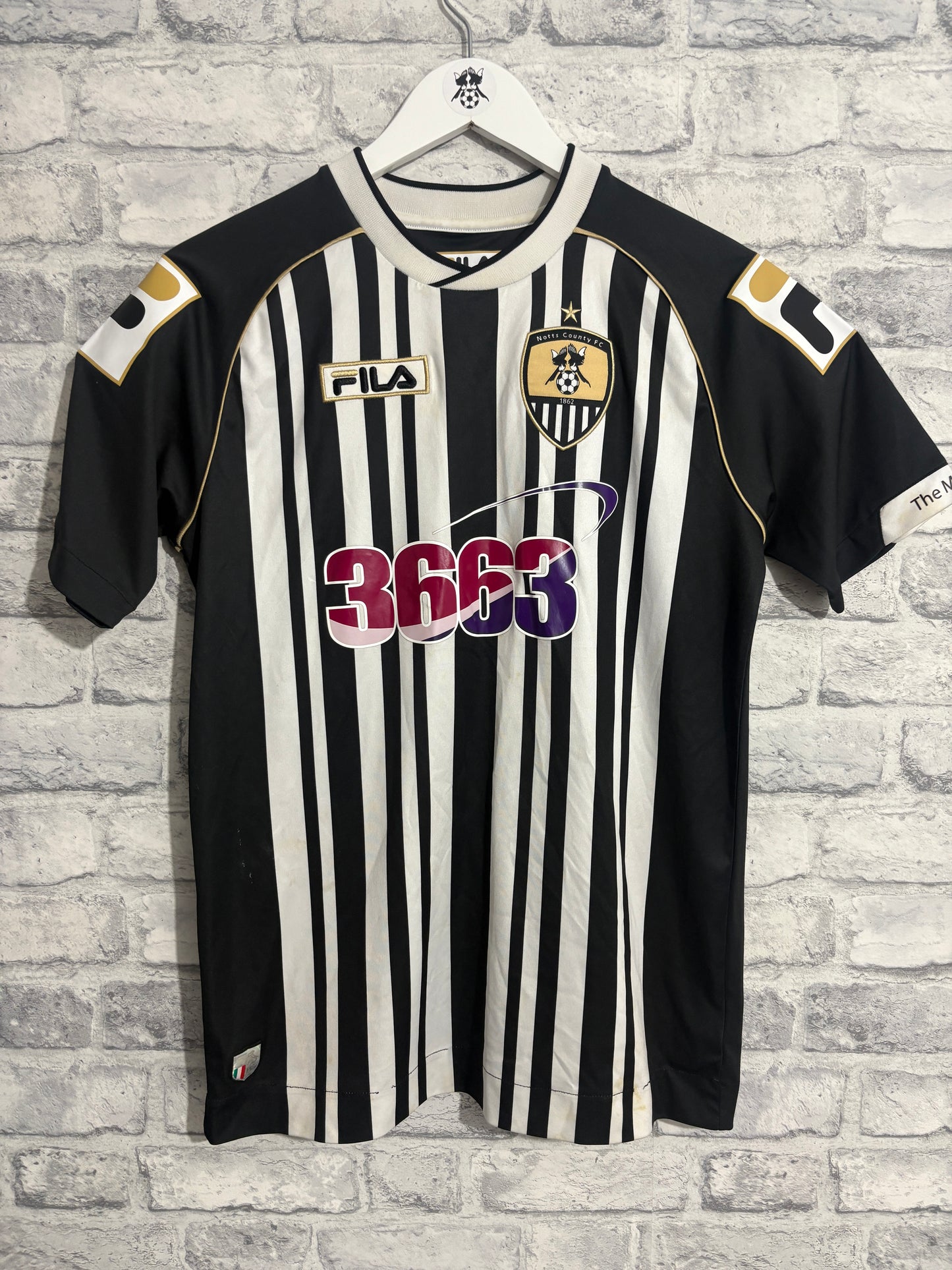 Notts County Home Shirt 2013 / 2014 XLJ Youths Jack Grealish