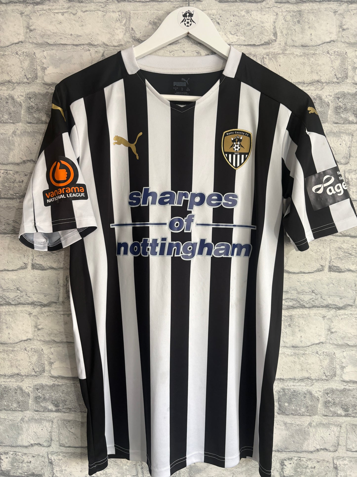 Notts County Home Shirt 2020 / 2021 Medium