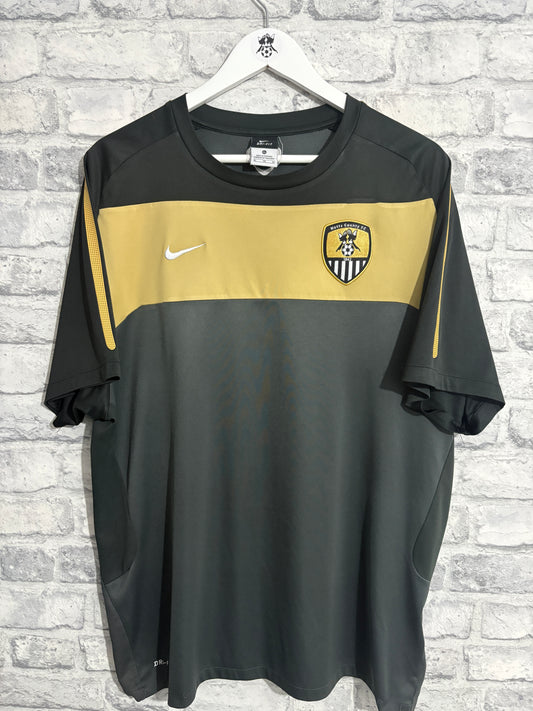 Notts County Nike Training T Shirt Black XL
