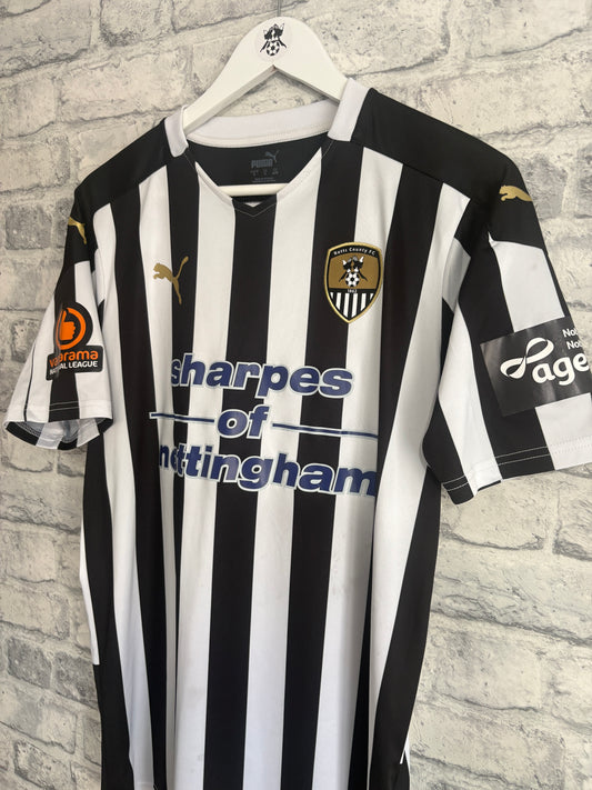 Notts County Home Shirt 2020 / 2021 Medium