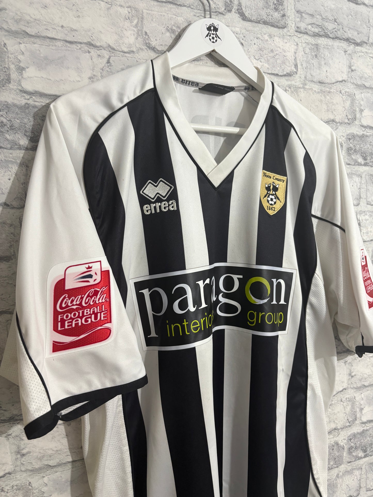 Notts County Home Shirt 2005 / 2006 XXL PIPE