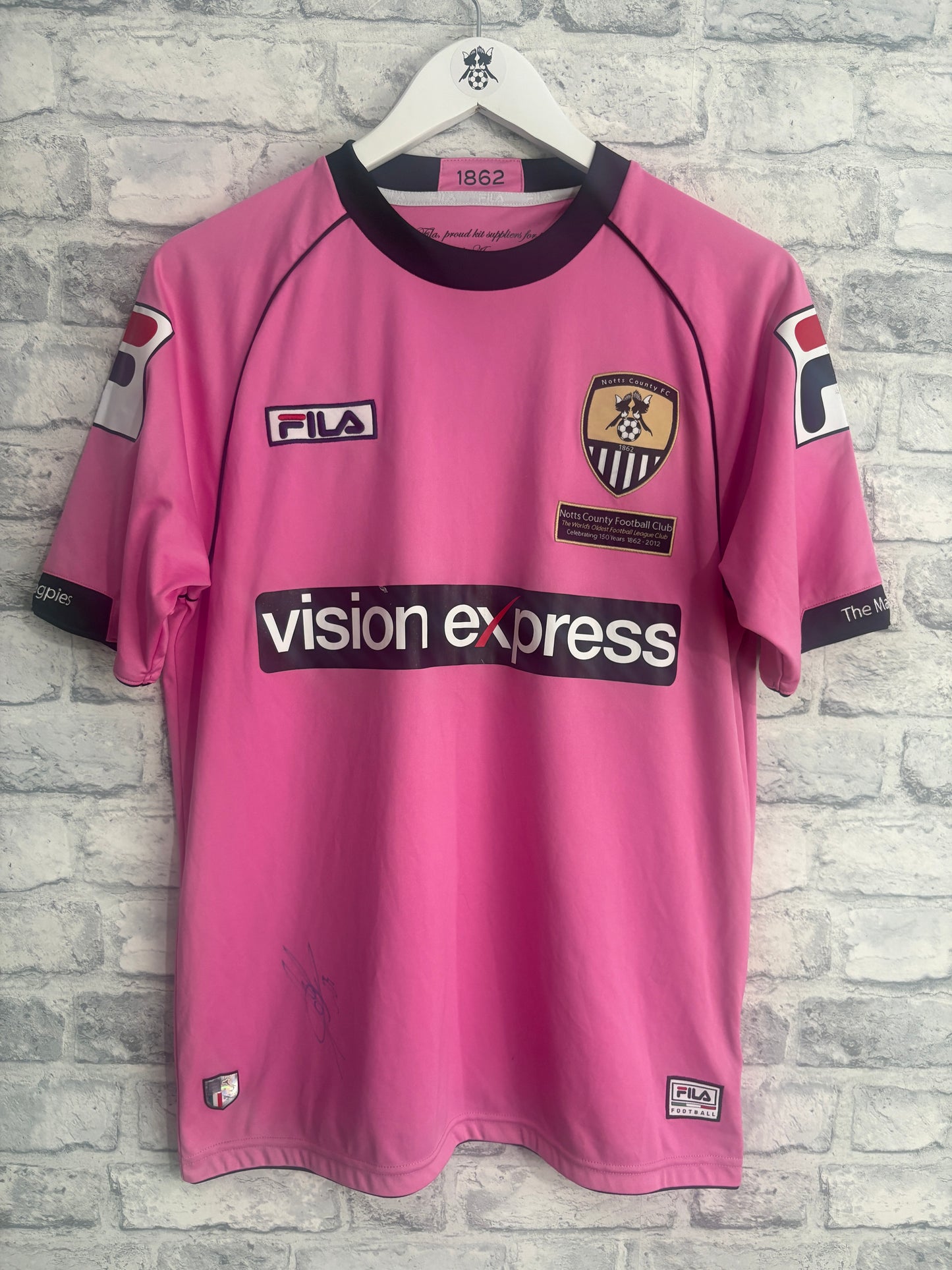 Notts County Away Shirt 2012 / 2013 Small