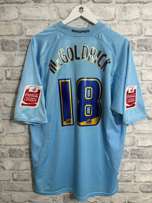 Notts County Away Shirt 2005 / 2006 XXL
