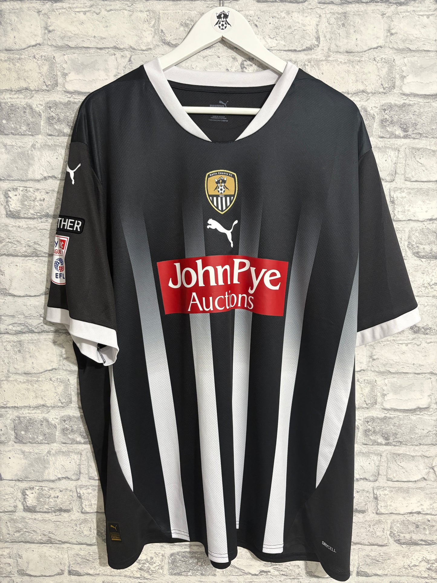 Notts County Home Shirt 2024 / 2025 4XL